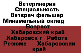 Ветеринария › Специальность ­ Ветврач/фельшер › Минимальный оклад ­ 50 000 › Возраст ­ 43 - Хабаровский край, Хабаровск г. Работа » Резюме   . Хабаровский край